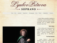 Tablet Screenshot of lyubovpetrova.com